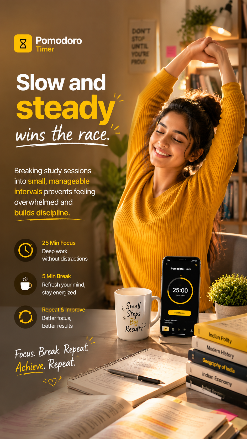 Slow and steady wins the race β pace your UPSC preparation with ReviseUPSC
